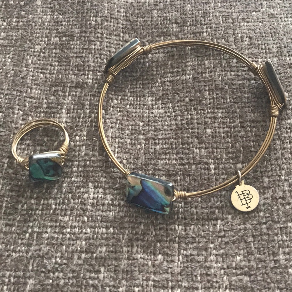 Bourbon and Bowties Bracelet and Ring